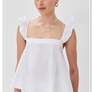 Nwt Le Bop Shopbop Claire Ruffle Top